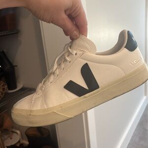 Veja Campo Trainers - extra white + black
